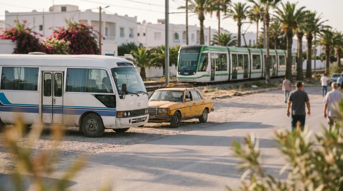 How to Get Around Tunis: TGM, Metro, Louage and Taxis